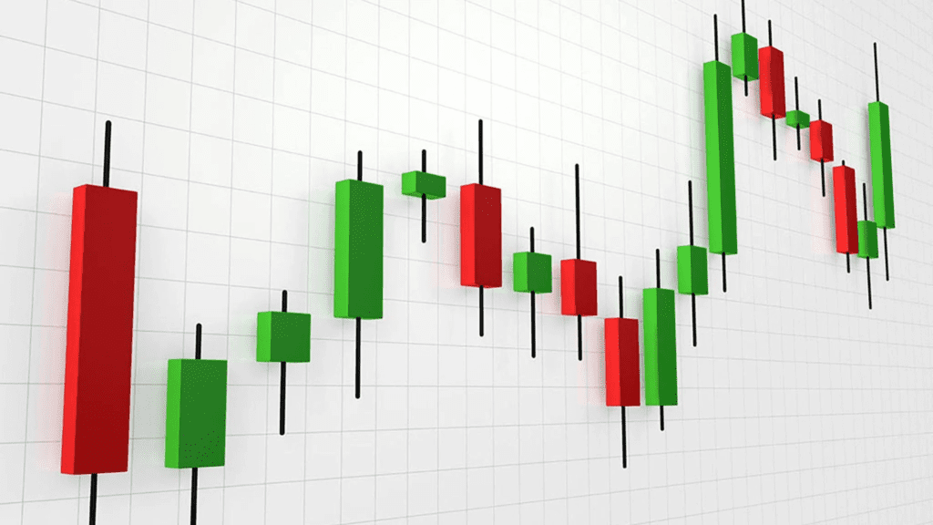 candles-1024x576 Guia do Trader Iniciante - Aprendendo a Interpretar Gráficos Candles